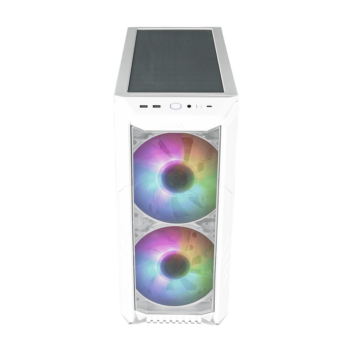 COOLER MASTER HAF 500 ARGB White Mid Tower White Gaming Case COOLER MASTER HAF 500 ARGB White Mid Tower White Gaming Case